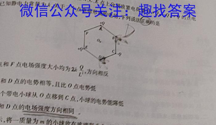 2023年陕西省初中学业水平考试全真模拟（四）A卷l物理