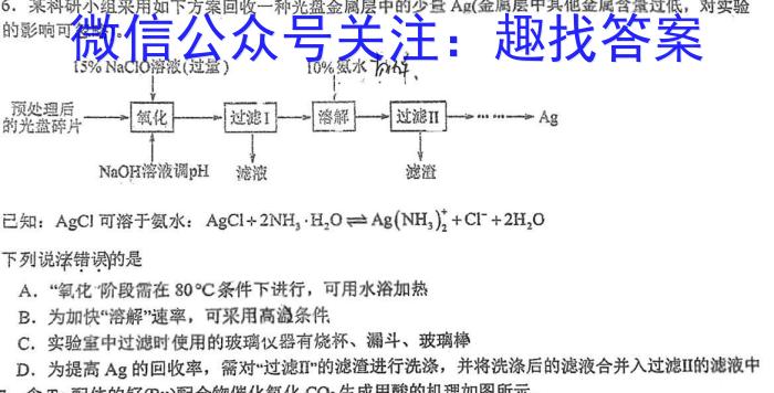 2023年万友中考模拟卷（八）化学