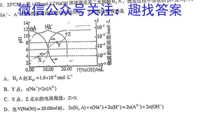圆创联盟湖北省2023届高三高考模拟测试化学