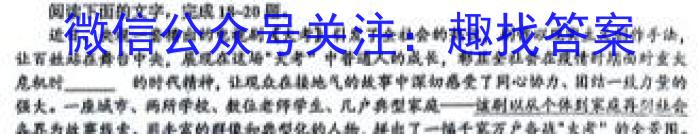 河南省焦作市2023届九年级下学期质量检测语文