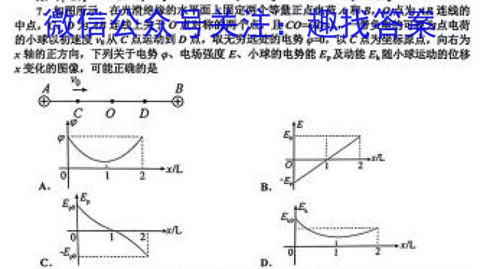 衡水金卷先享题信息卷2023答案 江苏版四f物理