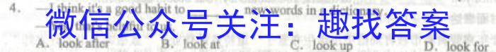 天一大联考·河南省2025届高一年级3月联考英语