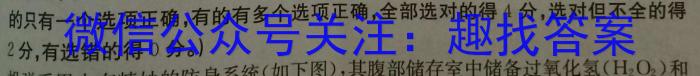 1号卷2023年全国高考最新原创冲刺试卷(四)生物