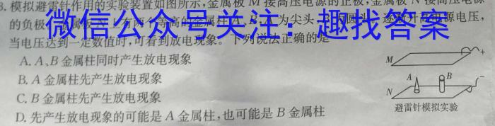 重庆康德2023年普通高等学校招生全国统一考试高考模拟调研卷(四)f物理