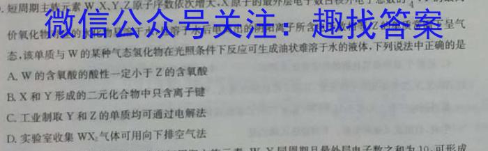 学科网2023年高三4月大联考（河北卷·新教材）化学