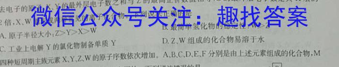 2022-023学年安徽省九年级下学期阶段性质量监测（六）化学