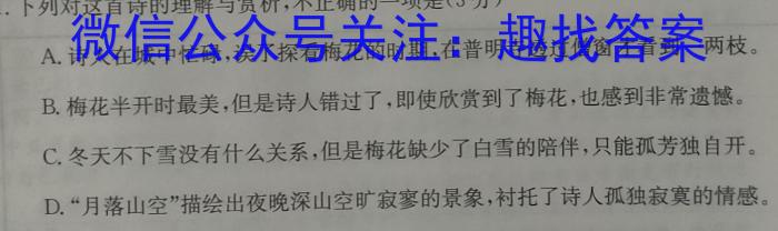 2023届名校之约·中考导向总复习模拟样卷 二轮(六)语文