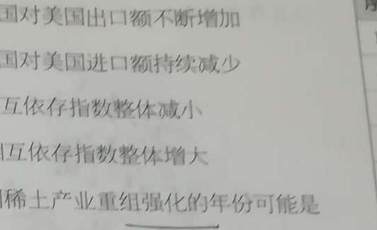 2023年抚顺市普通高中高三模拟考试.地理