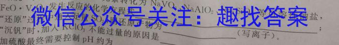 安徽第一卷·2023年安徽中考信息交流试卷（七）化学