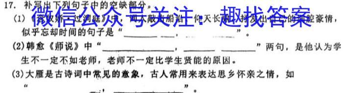 2023年赤峰市高三年级模拟考试试题(2023.04)语文