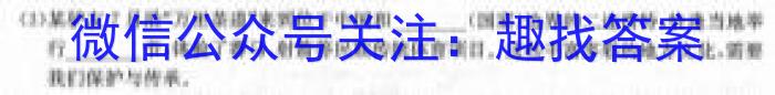 山西省2023届九年级一模（押题）地理.