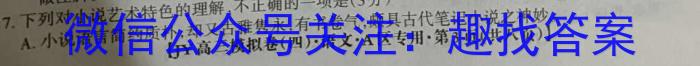 天一大联考·2023届高考冲刺押题卷（六）语文