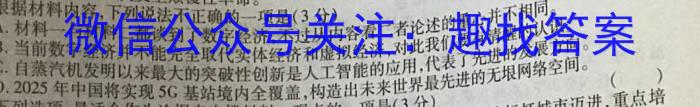 2023年海南省高三年级一轮复习调研考试（3月）语文