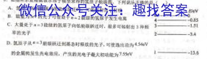 2023年普通高等学校招生全国统一考试仿真模拟卷(T8联盟)(五)5物理`