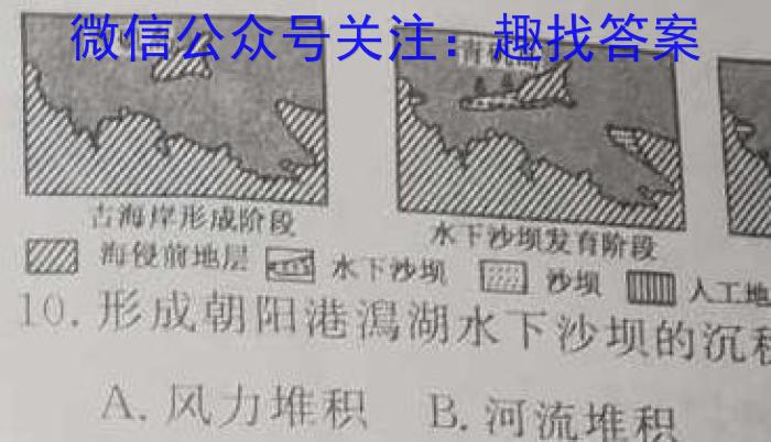 佩佩教育·2023年普通高校统一招生考试 湖南四大名校名师团队模拟冲刺卷(4)s地理