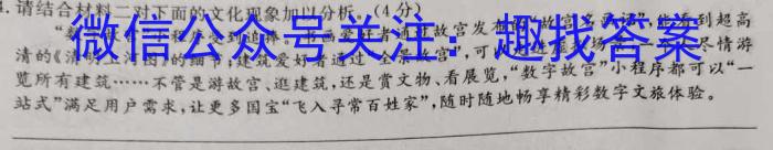 2023年陕西省初中学业水平考试·全真模拟（三）B卷语文