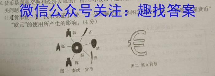 河南省2022-2023学年度八年级第二学期阶段性测试卷历史