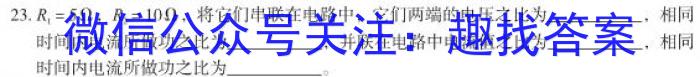 安师联盟2023年中考权威预测模拟考试（六）.物理