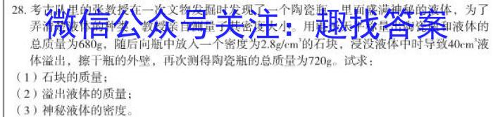 2023年河北省新高考模拟卷（二）物理`