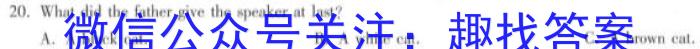 2023届甘肃大联考高三4月联考（音乐♪）英语试题