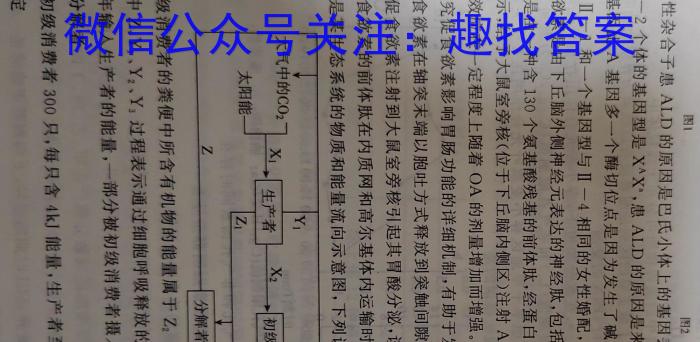 安徽省卓越县中联盟2023年高三年级4月联考生物