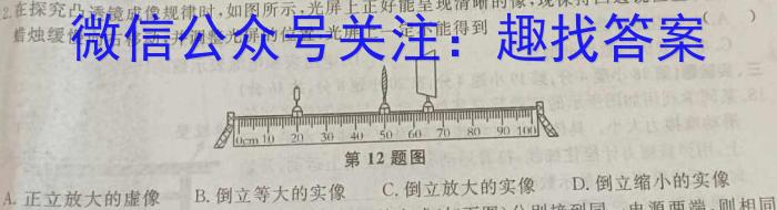 2023年湖北省新高考信息卷(三)f物理