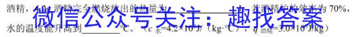 2023年湖南大联考高三年级4月联考f物理