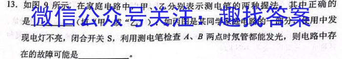 皖智教育安徽第一卷·2023年安徽中考信息交流试卷(二).物理