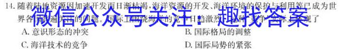 2023届九师联盟高三年级3月质量检测（LG）历史