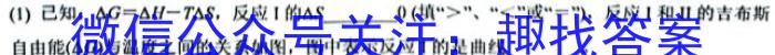南宁三中2024-2023学年度下学期高二期中考试(2023.04)化学