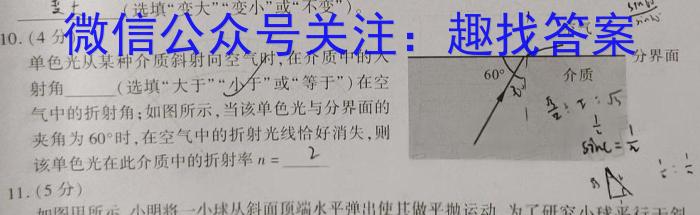 2023年辽宁大联考高二年级4月联考（23-398B）q物理