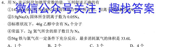 【二轮模拟】中考导航总复习·模拟·冲刺卷（一）化学