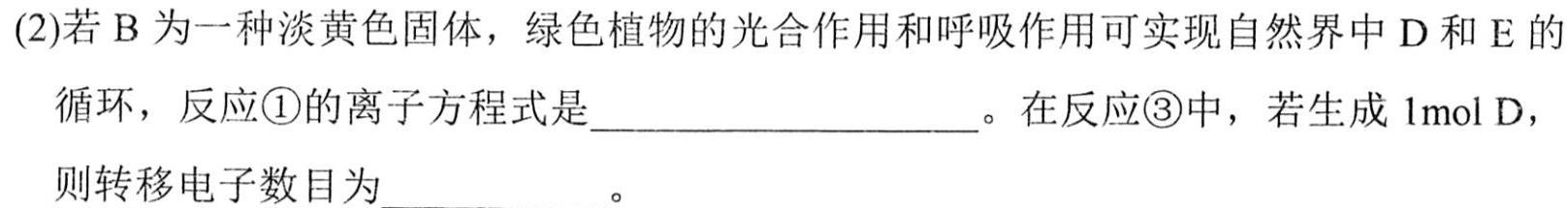 2023合肥市二模高三4月联考化学