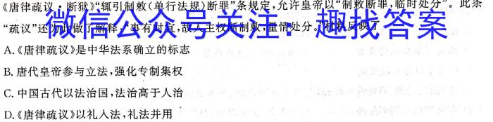 ［周口二模］2023届周口市高三年级第二次模拟考试历史