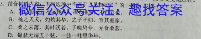 2023年湖南省普通高中学业水平合格性考试仿真试卷(专家版四)语文