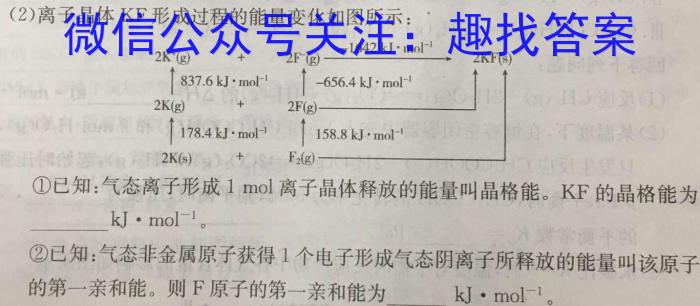 陕西省2023年中考原创诊断试题（二）化学