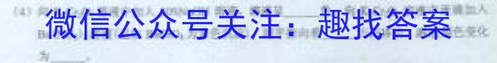 陕西省2024-2023学年度七年级第二学期阶段性学习效果评估（一）化学