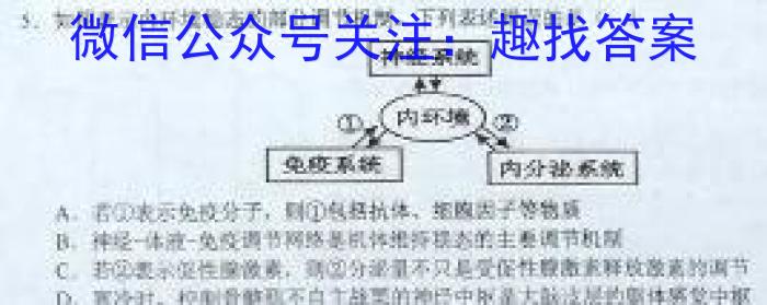 2023学年普通高等学校统一模拟招生考试新未来3月高三联考生物