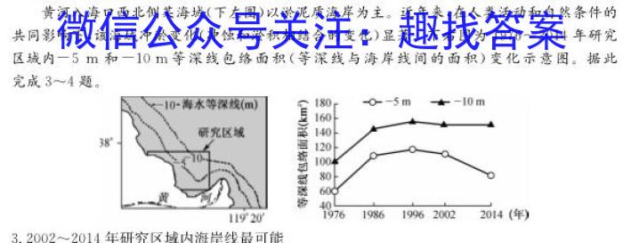 海淀八模·2023届高三模拟测试卷(湖北)(五)s地理