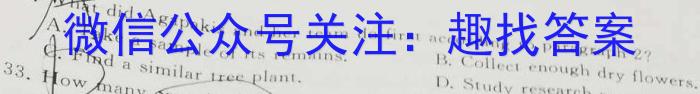 安徽省2024-2023学年九年级联盟考试（二）英语