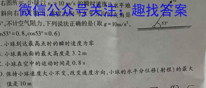 2023年江西省初中学业水平考试模拟卷（四）f物理