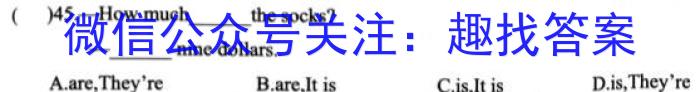 2023年普通高等学校招生统一考试 新S3·临门押题卷(四)英语