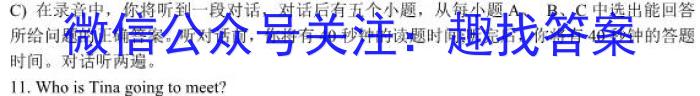 皖智教育 安徽第一卷·百校联盟2023届中考大联考英语