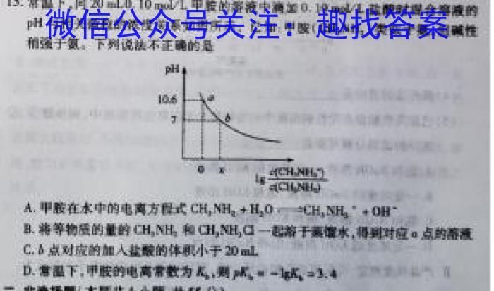 ［新疆二模］新疆2023年高三年级第二次模拟考试化学