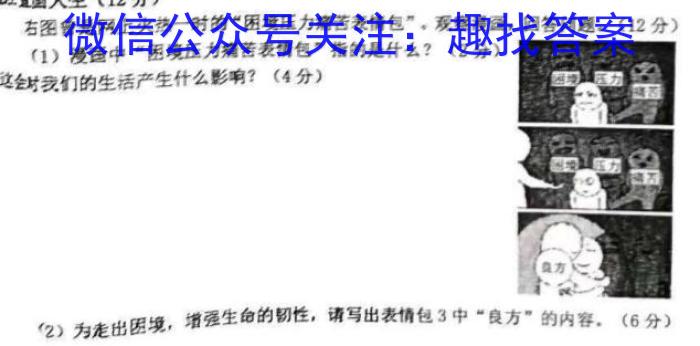 安徽省2024届八年级下学期教学质量监测（六）l地理
