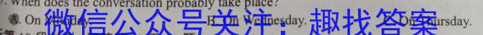 2022-2023学年陕西省八年级期中教学质量检测(23-CZ162b)英语