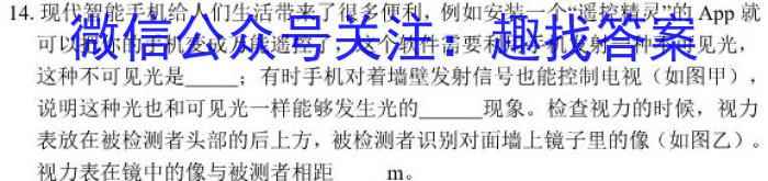 山西省晋中市灵石县2023年七年级第二学期期中学业水平质量监测f物理