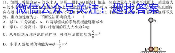 重庆市缙云教育联盟2022-2023学年高二(下)3月月度质量检测(2023.3)物理`