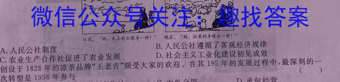 江西省2023年九年级模拟（二）历史