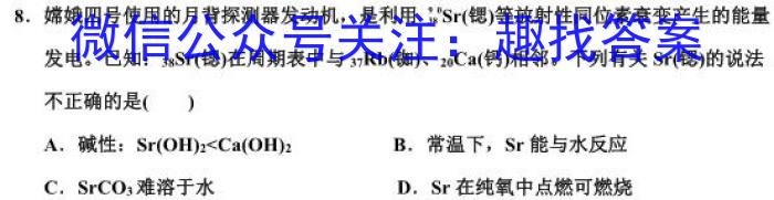 2023年河南决胜中招模拟试卷（二）化学